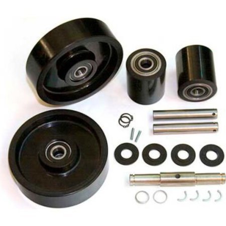 Complete Wheel Kit for Manual Pallet Jack GWK-BF-CK - Fits Mighty Lift Model # ML55 -  GPS - GENERIC PARTS SERVICE, GWK-BF-CK*
